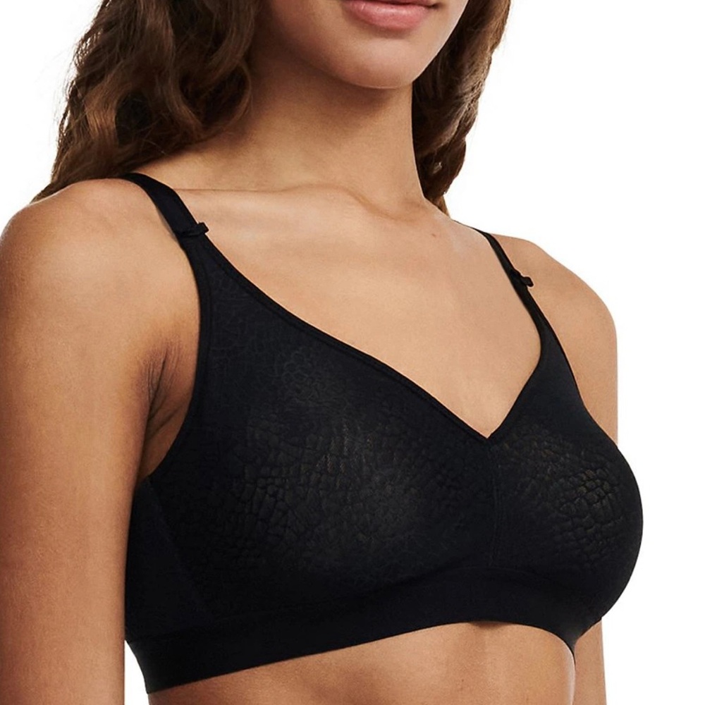 Chantelle Black C Magnifique Full “Bust” Wireless Bra in Black 32DDDD - Picture 7 of 9